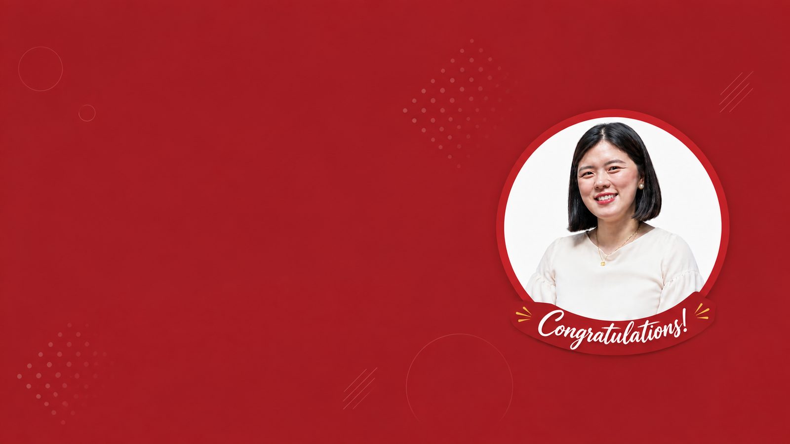 Congratulations to Dr. Beverly Lorraine Ho